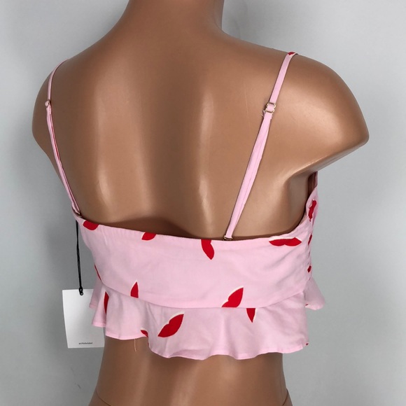 LPA Tie Front Bandeau Lips - Picture 10 of 11